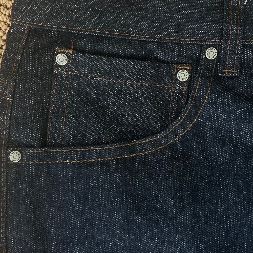 Vintage Enyce by Sean Combs men's baggy denim jort/shorts waist size 48 - Picture 13 of 14